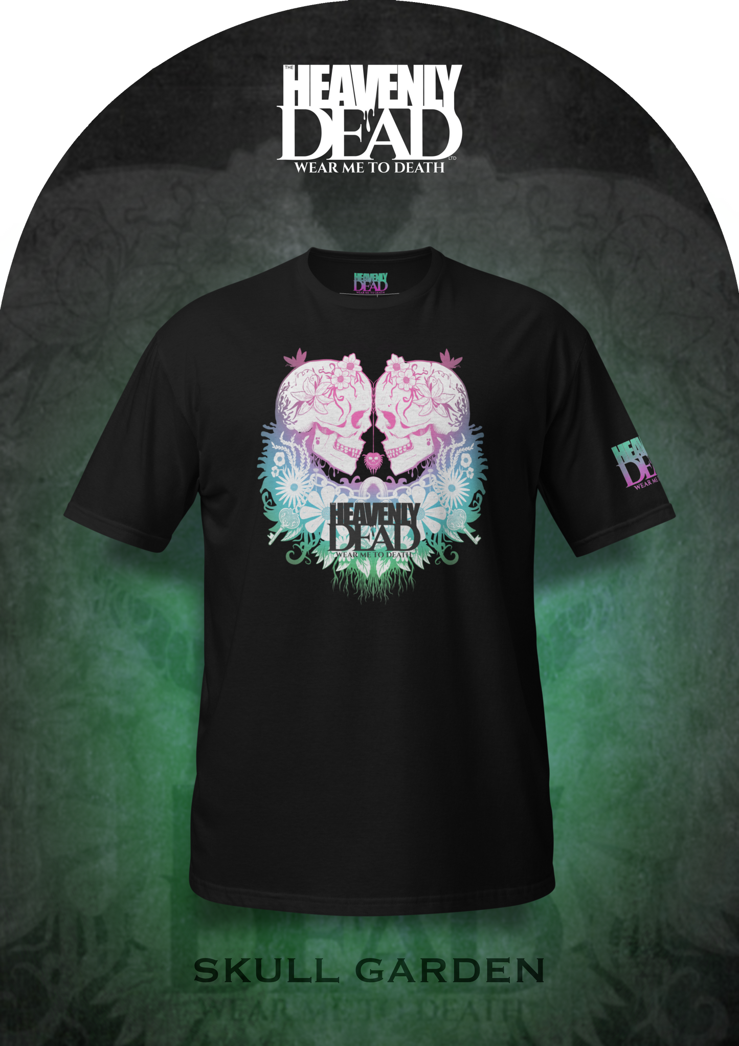 ‘SKULL GARDEN’ SHORT SLEEVE T-SHIRT