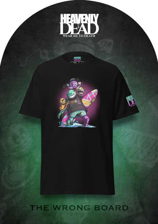 ‘THE WRONG BOARD’ SHORT SLEEVE TSHIRT