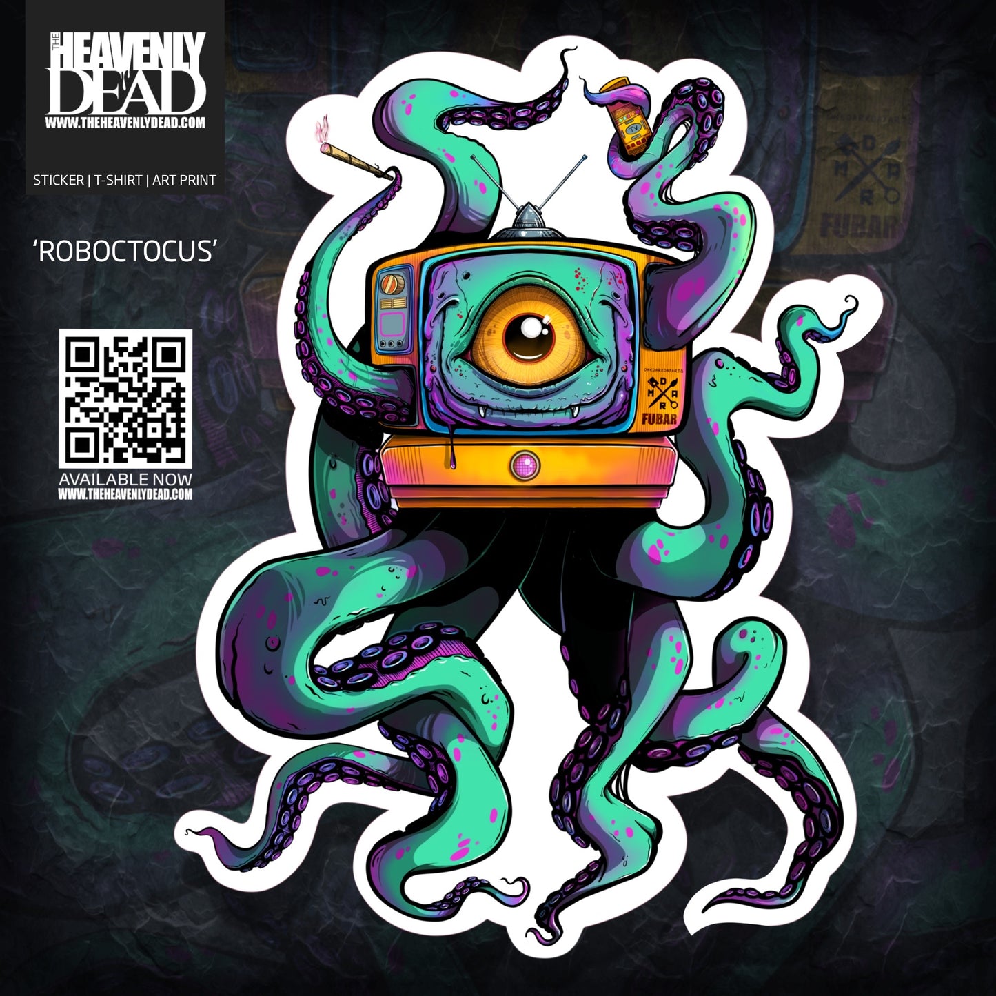 ‘ROBOCTOCUS’ STICKER