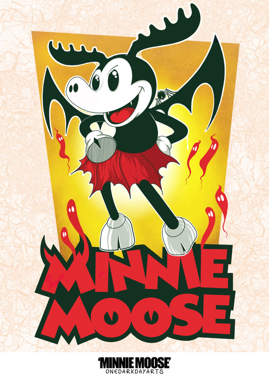 ‘MINNIE MOOSE’ FINE ART PRINT