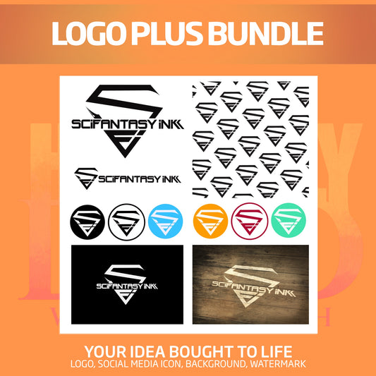 LOGO PLUS BUNDLE - DETAILED VECTOR LOGO PACK